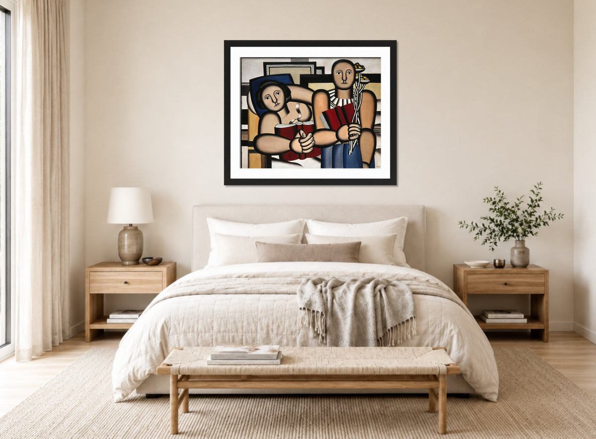 Fernand Léger, La Lecture — bedroom