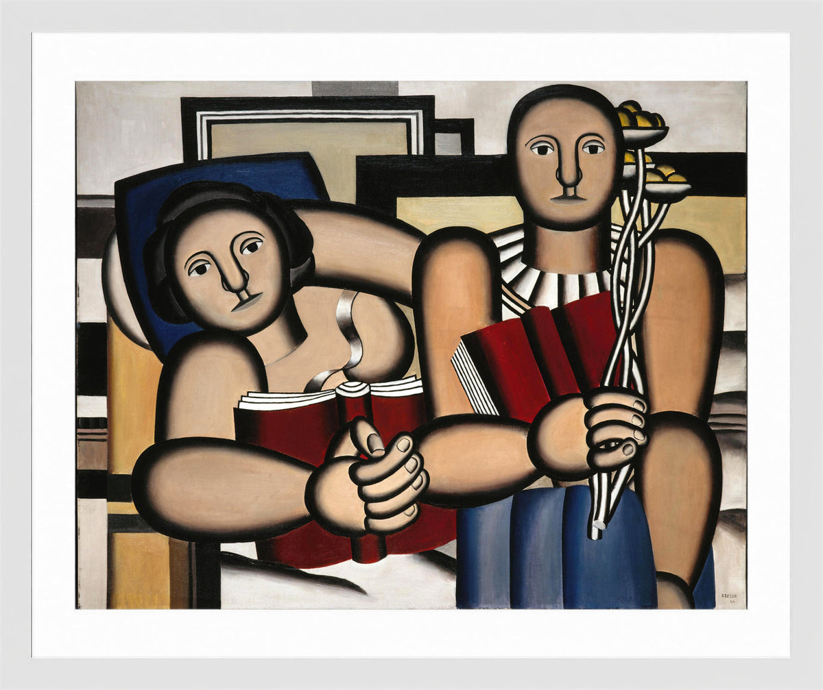 Fernand Léger, La Lecture — white frame