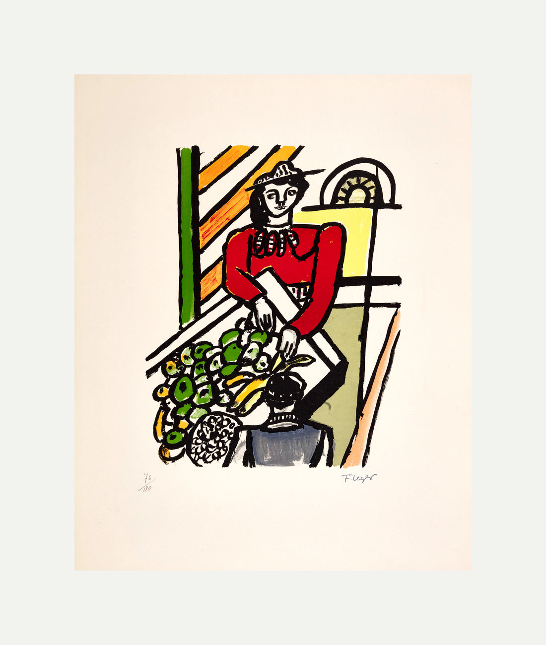 Fernand Léger, La Marchande des quatre-saisons — rolled canvas