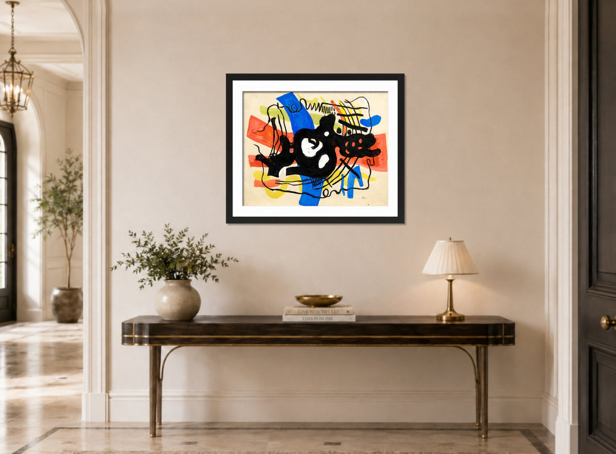 Fernand Léger, La racine noire — hallway