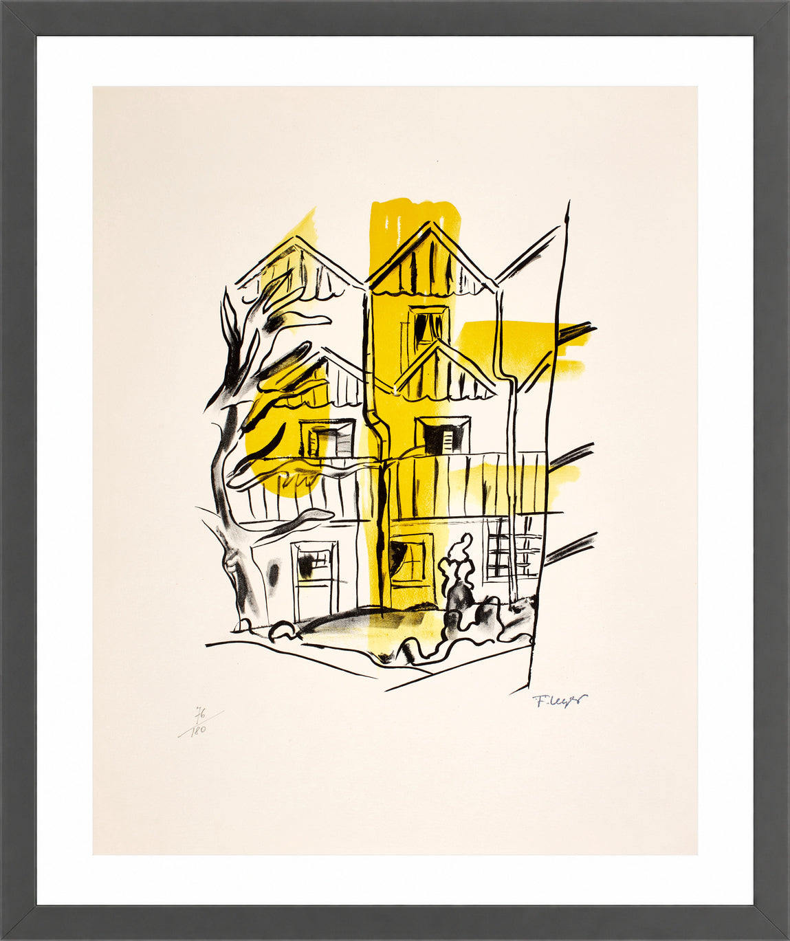 Fernand Léger, La Ruche — dark grey frame