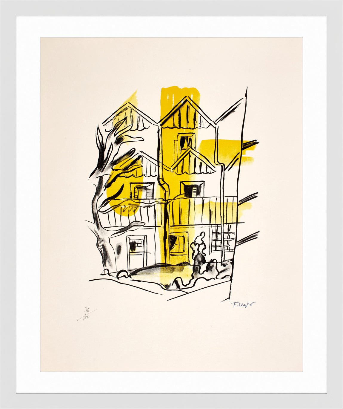 Fernand Léger, La Ruche — white frame