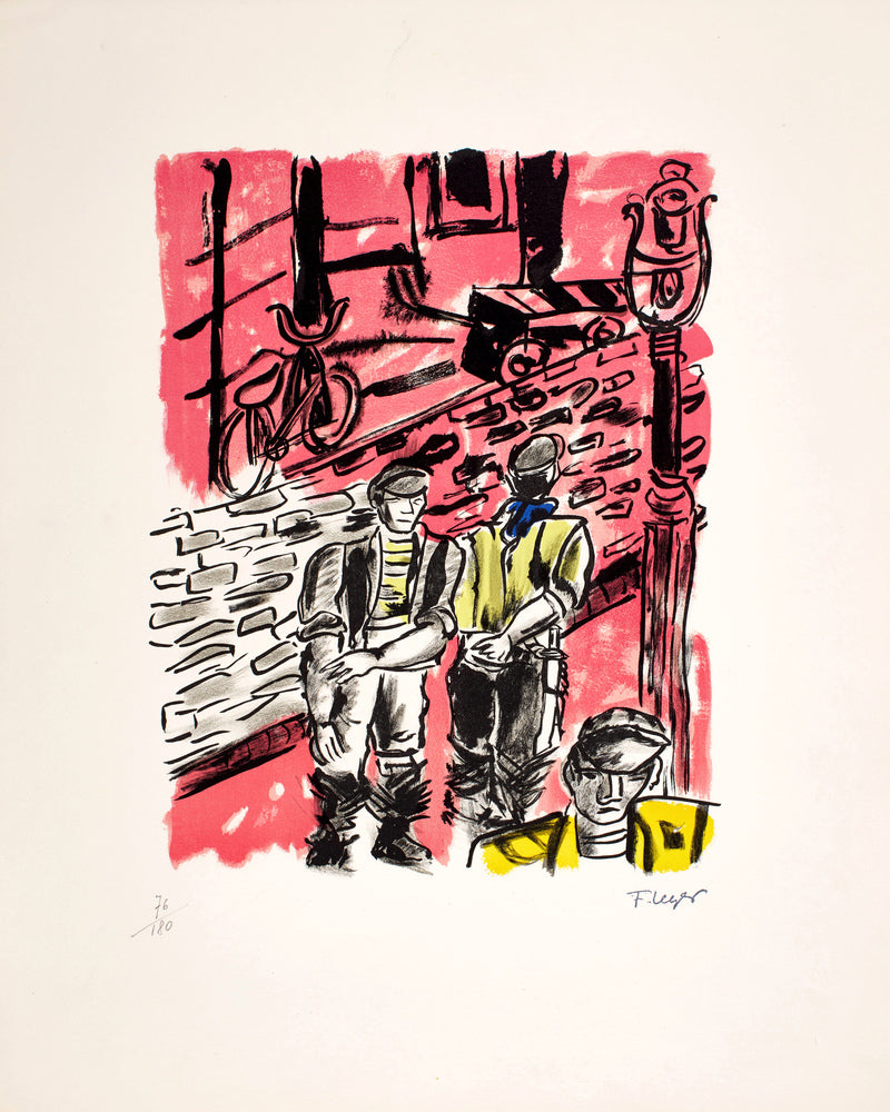 Fernand Léger, La Rue de Dantzig ou Les Abattoirs de Vaugirard — unframed