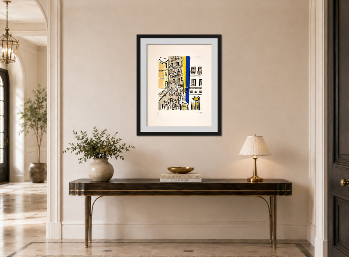 Fernand Léger, La rue — hallway