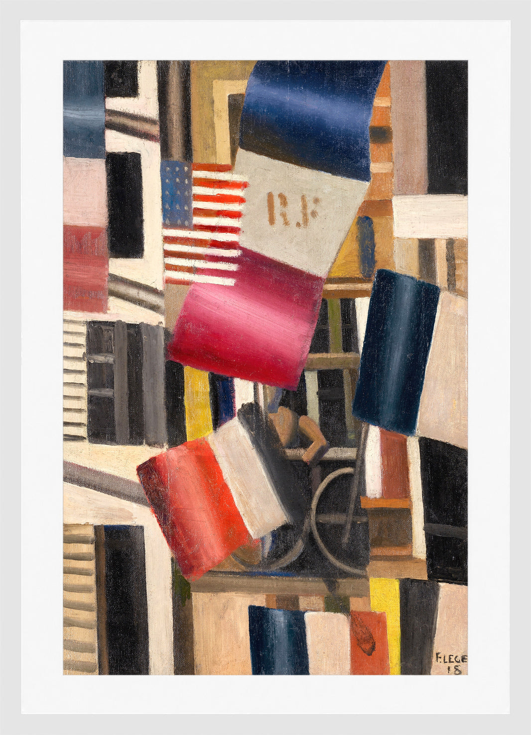 Fernand Léger, L’Armistice — white frame