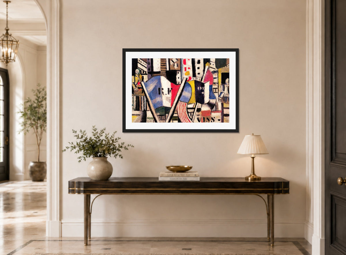 Fernand Léger, Le 14 juillet 1918 à Vernon — hallway