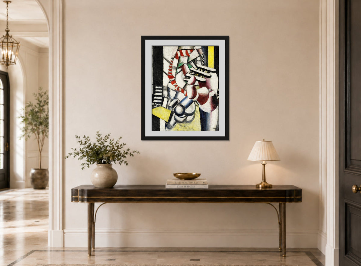 Fernand Léger, Le Blessé — hallway
