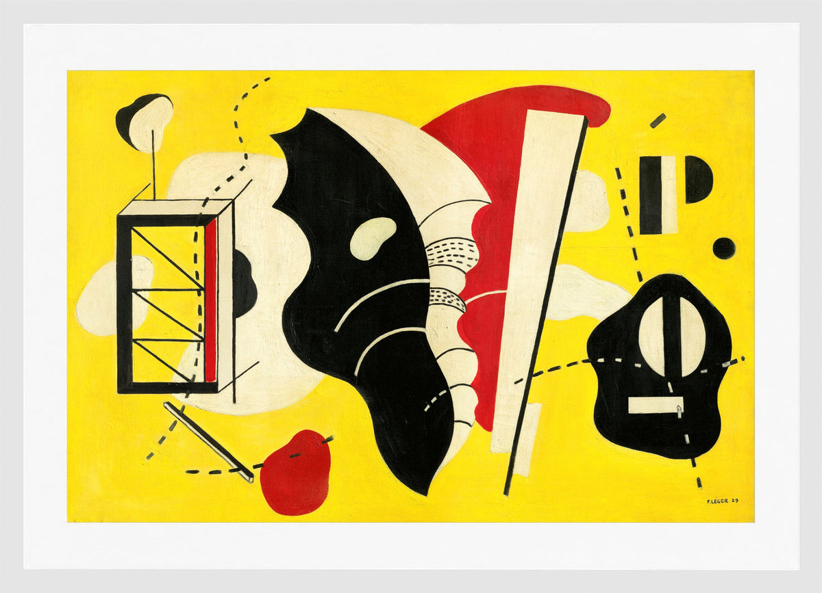 Fernand Léger, Le coquillage — white frame