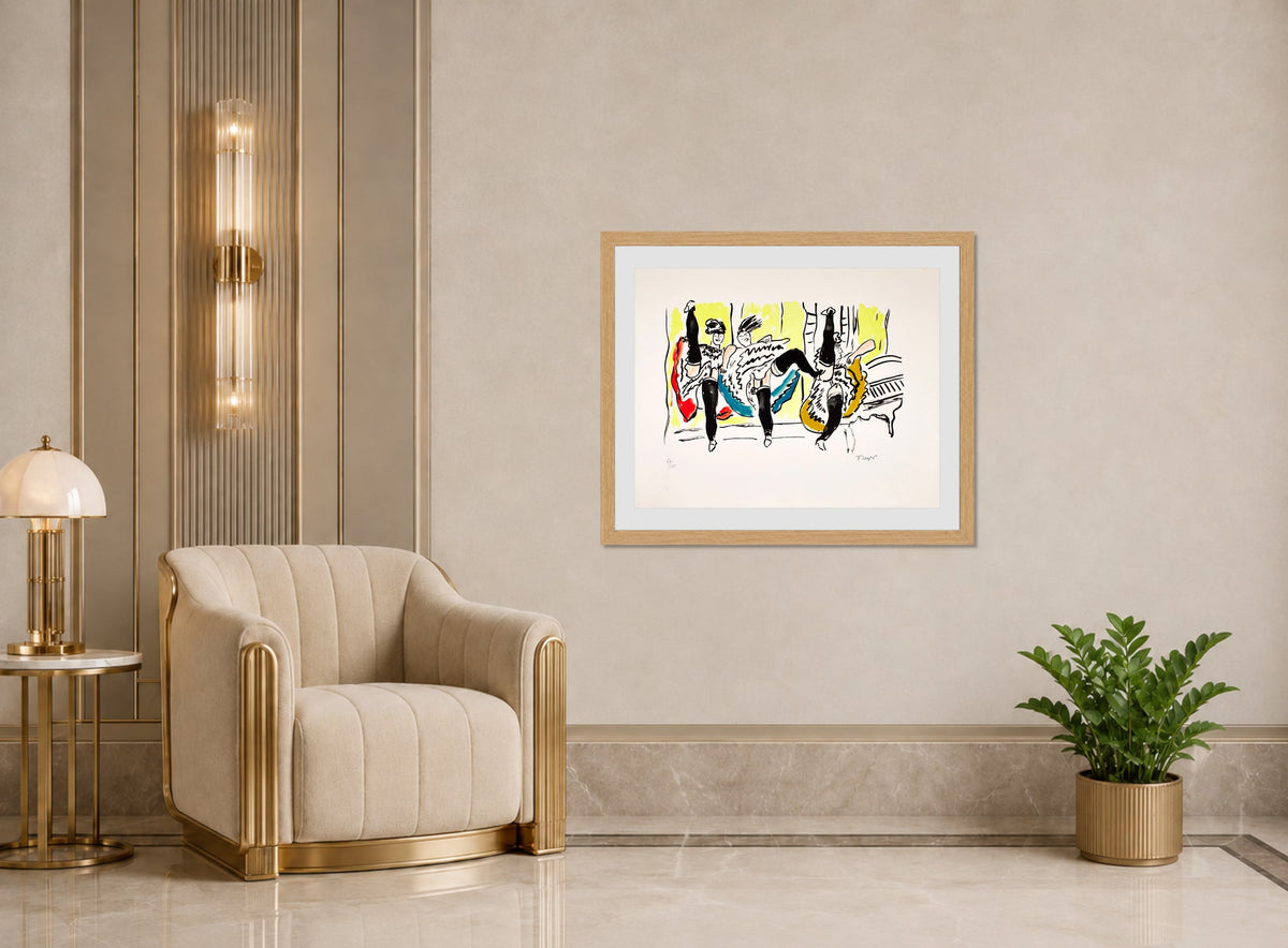 Fernand Léger, Le French Cancan — art deco roomset