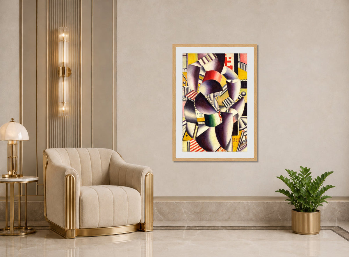 Fernand Léger, Les deux acrobates — art deco roomset