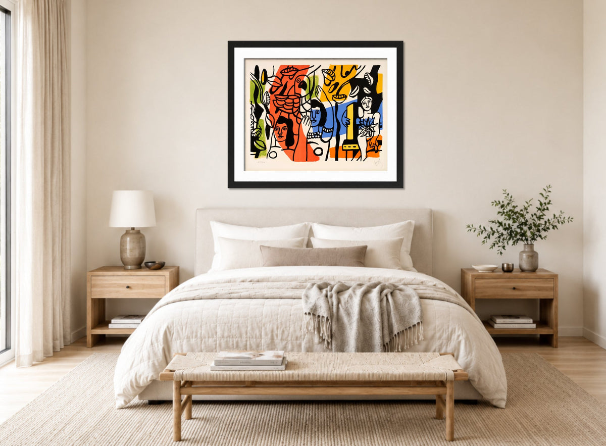 Fernand Léger, Les femmes au perroquet — bedroom