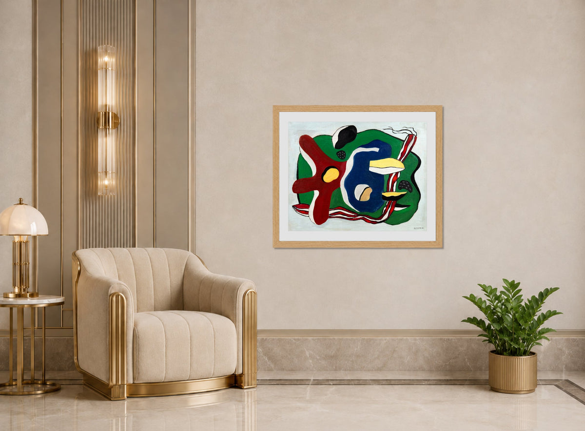 Fernand Léger, L’Étoile de mer — art deco roomset