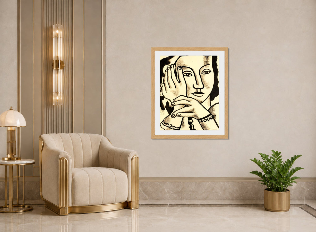 Fernand Léger, Nadia — art deco roomset