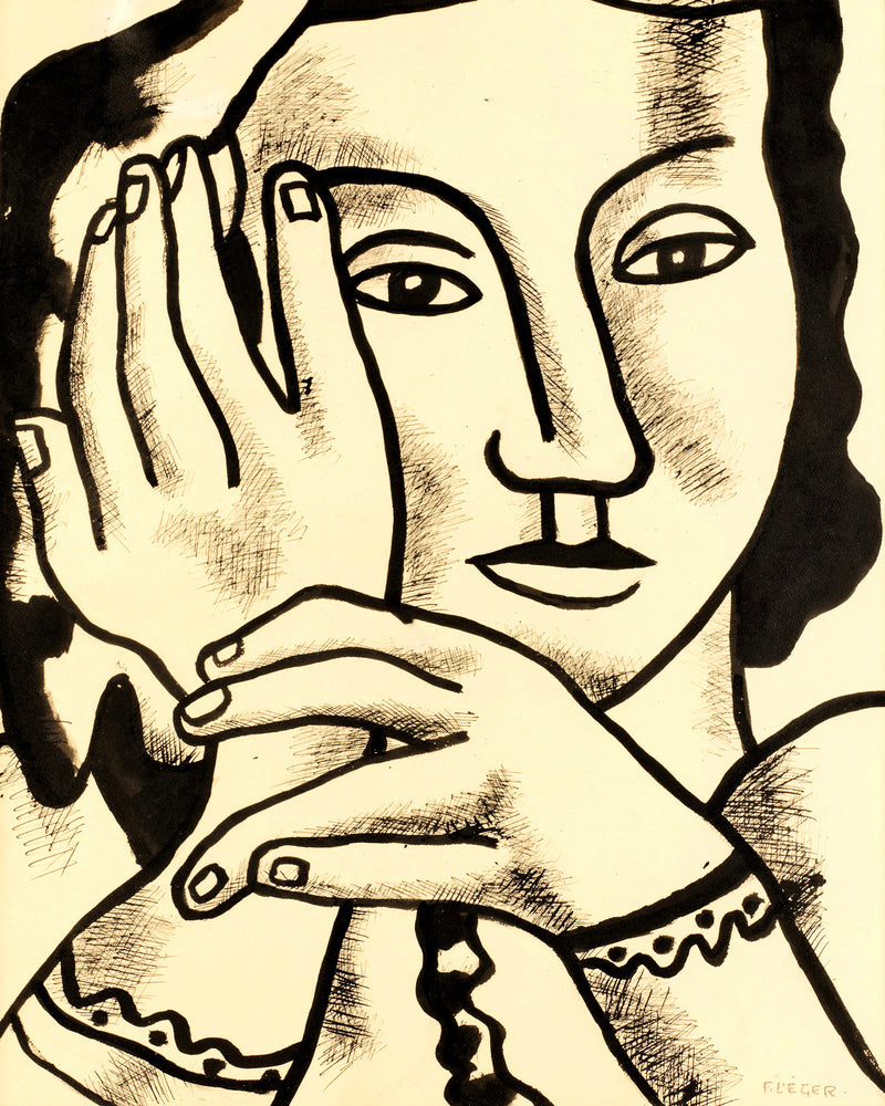 Fernand Léger, Nadia — unframed