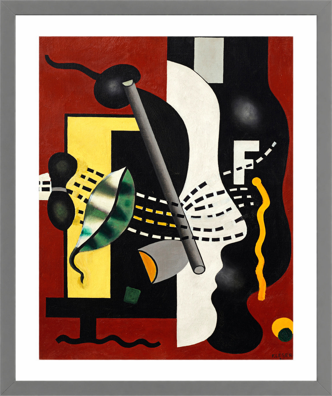 Fernand Léger, Nature morte — light grey frame