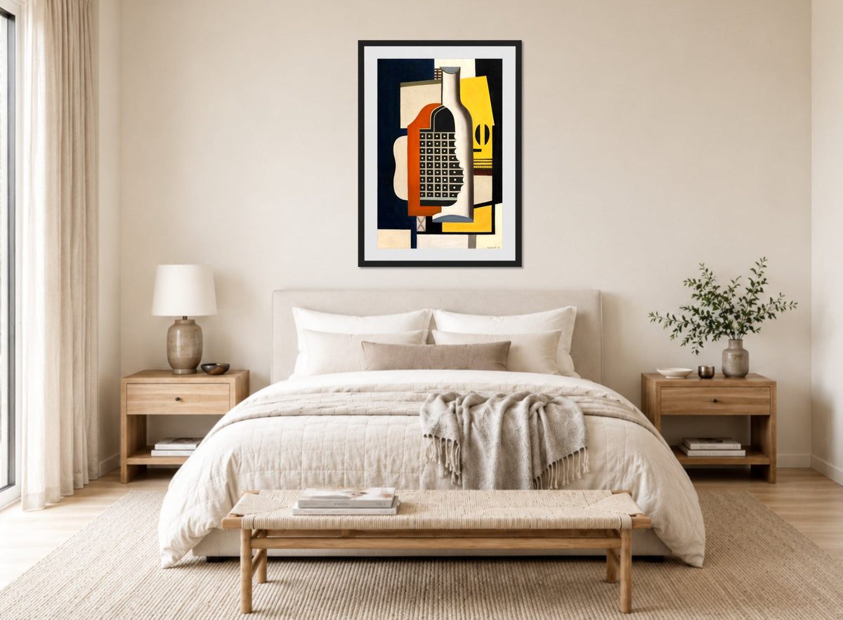Fernand Léger, Nature morte à la bouteille — bedroom