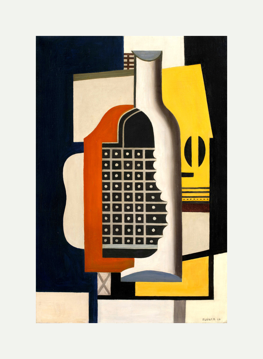 Fernand Léger, Nature morte à la bouteille — rolled canvas