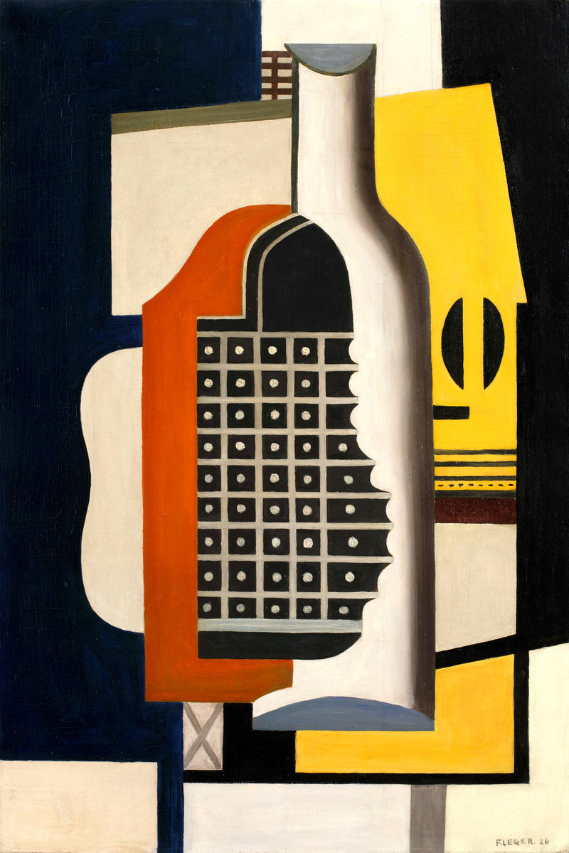 Fernand Léger, Nature morte à la bouteille — unframed