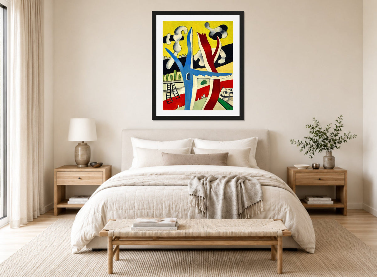 Fernand Léger, Paysage animé — bedroom