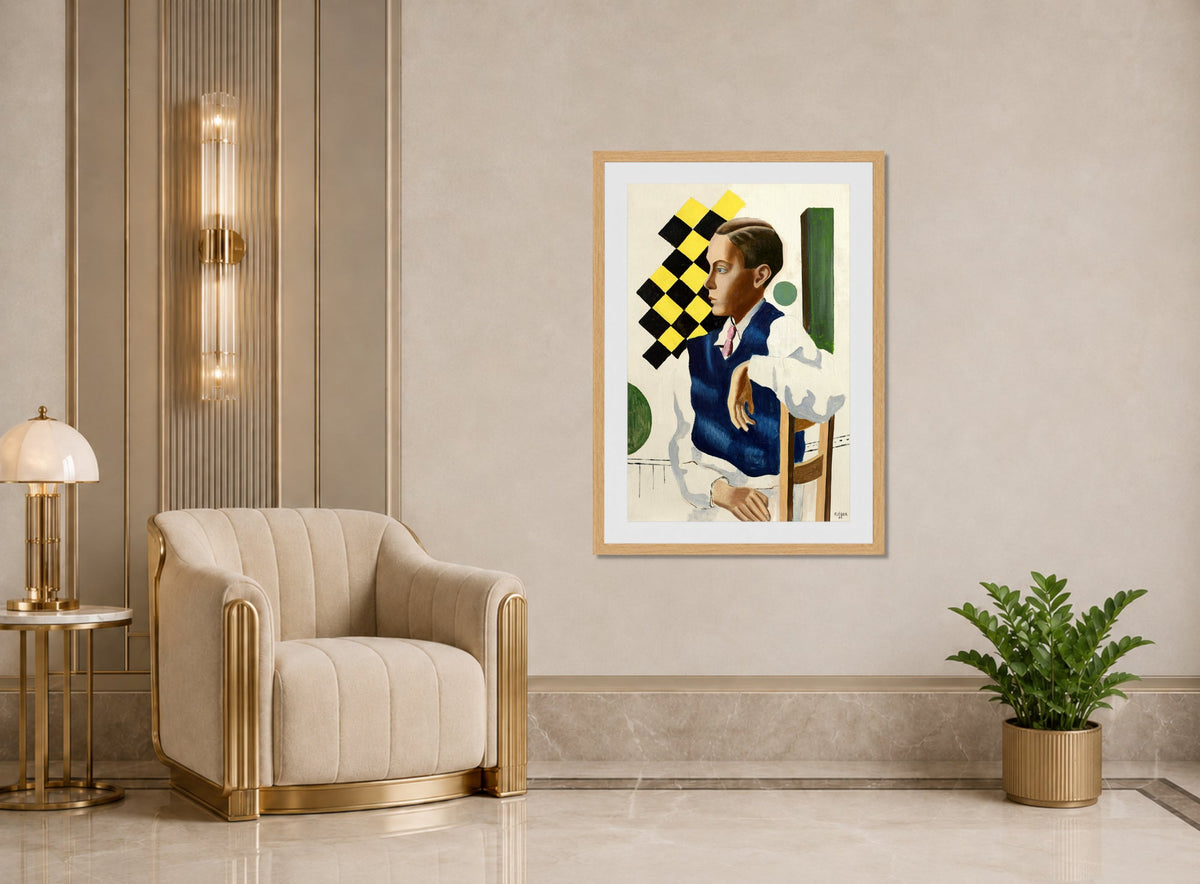 Fernand Léger, Portrait du fils Bignou — art deco roomset