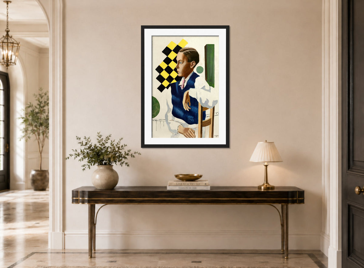 Fernand Léger, Portrait du fils Bignou — hallway