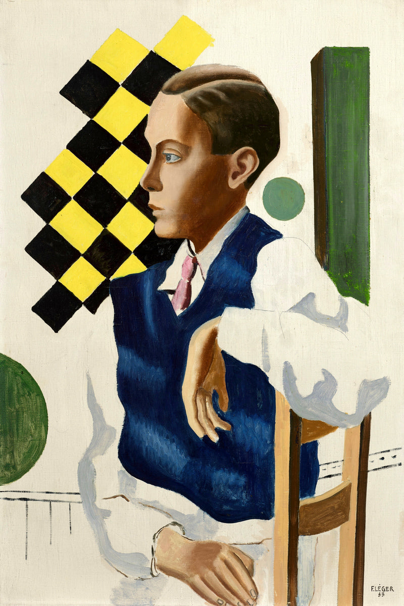 Fernand Léger, Portrait du fils Bignou — unframed