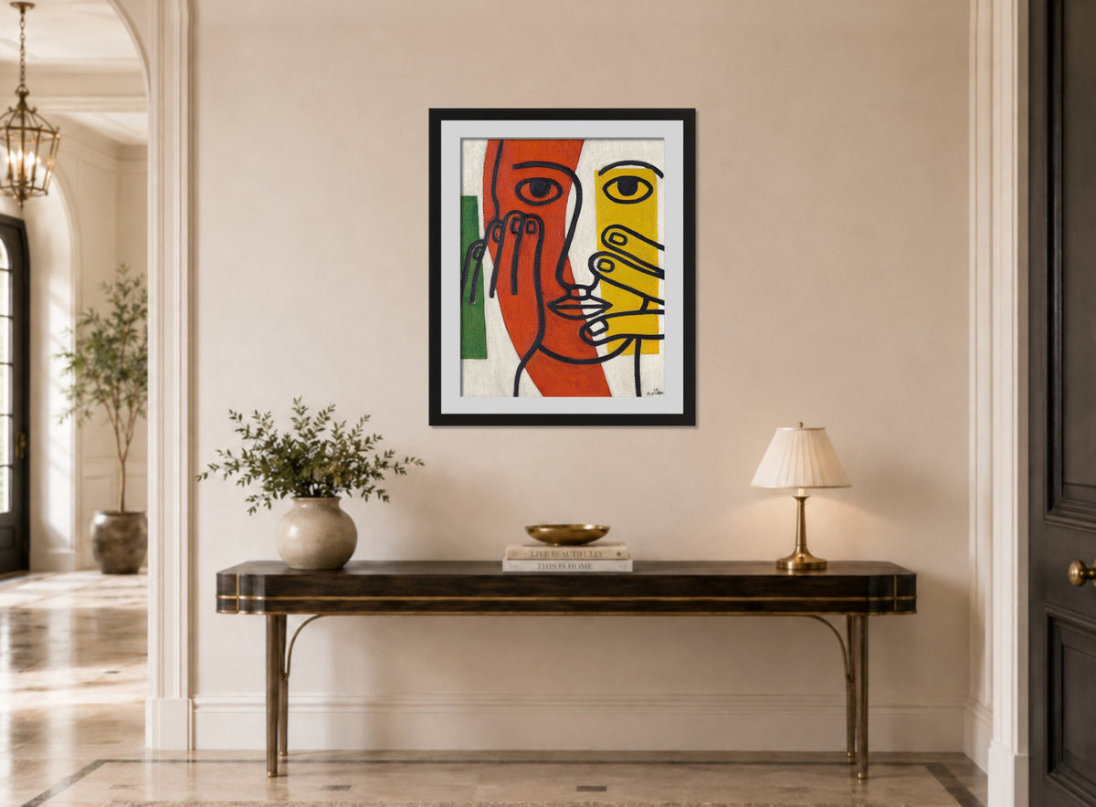 Fernand Léger, Tête de femme (Figure II) — hallway