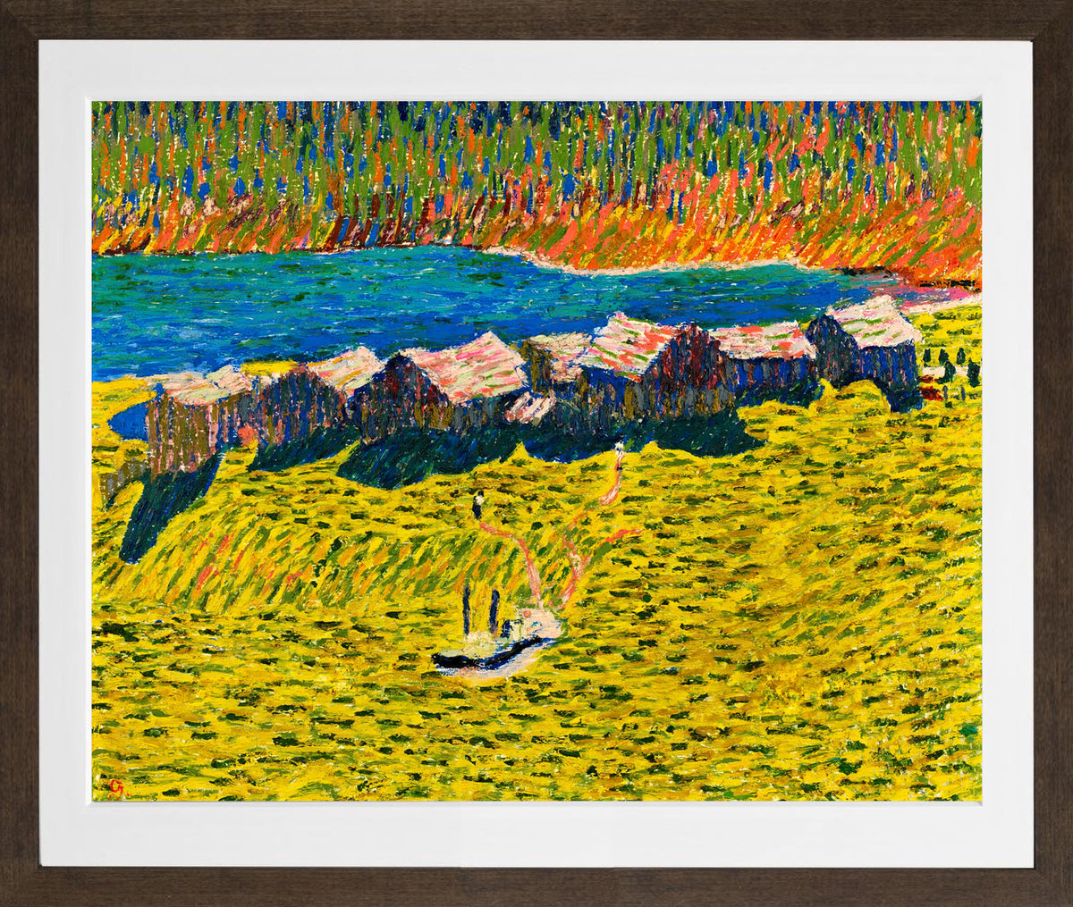 Giovanni Giacometti, Capolago — brown frame