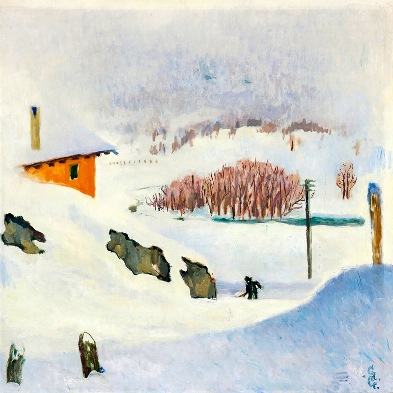 Giovanni Giacometti, Inverno (1932) — unframed