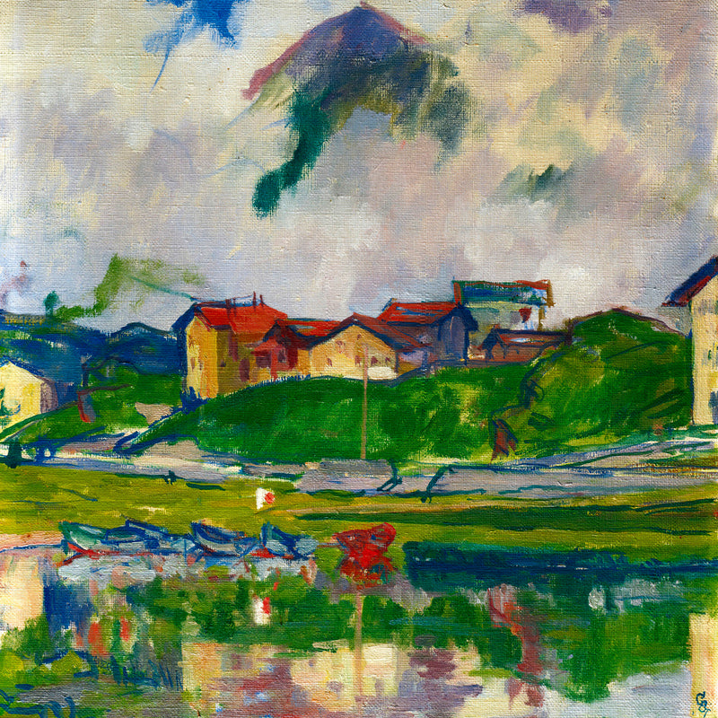 Giovanni Giacometti, Maloja (1925) — unframed