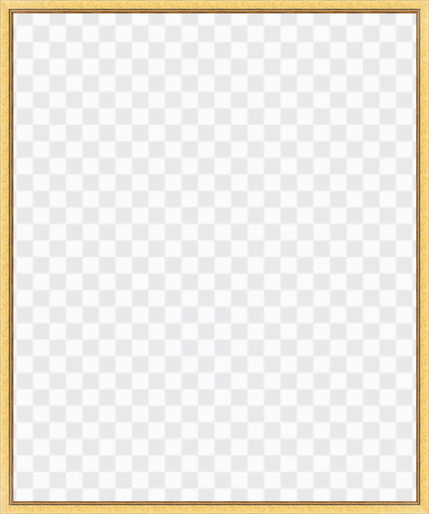 Gold Painted Wooden Frames For Prints - Landscape and Portrait Formats