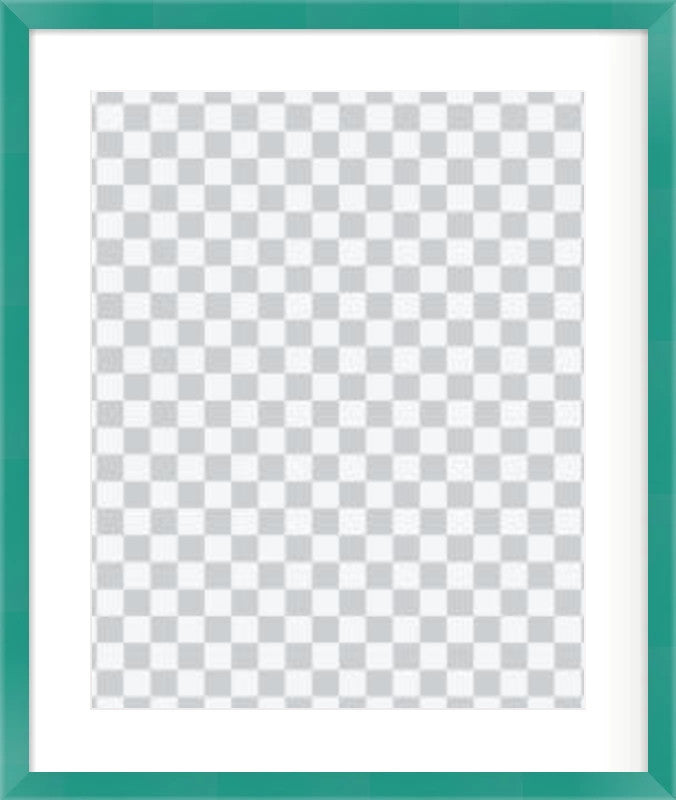 Green Frames For Prints - Landscape, Square and Portrait Formats