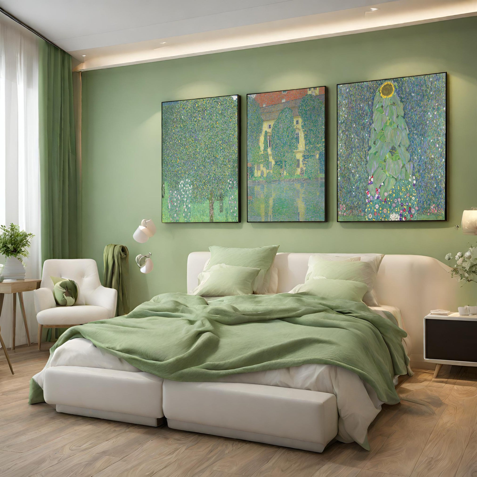 Bedroom wall art ideas