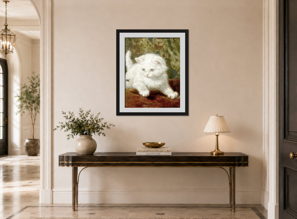 Curiosity by Henriette Ronner-Knip β hallway