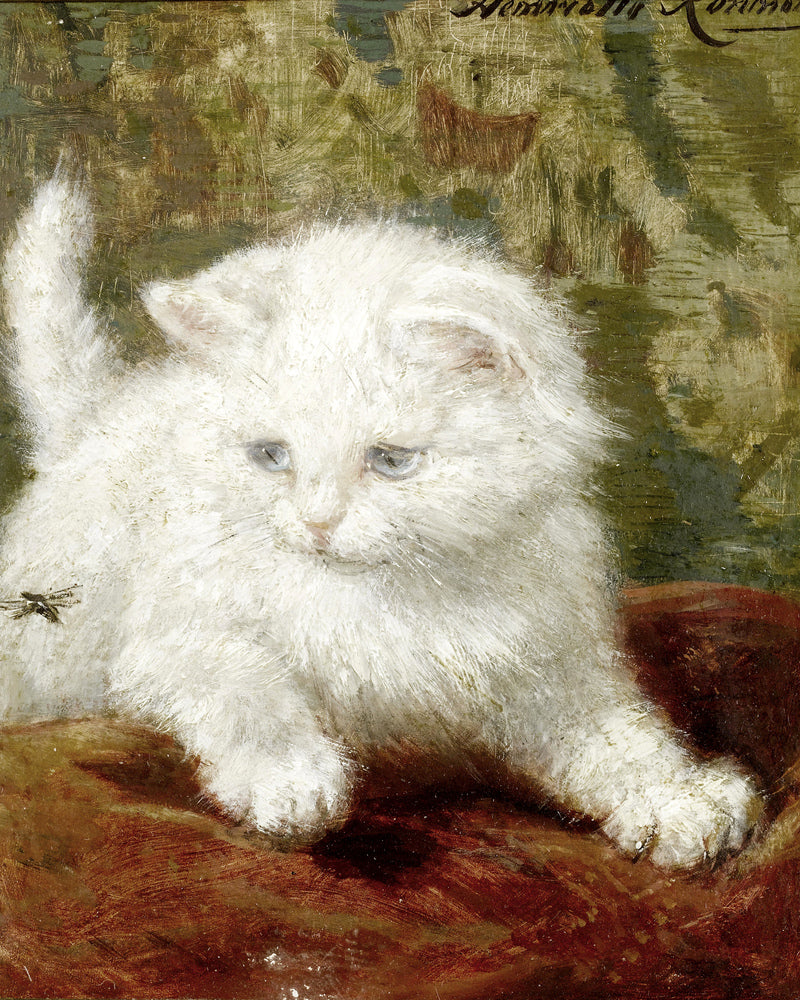 Curiosity by Henriette Ronner-Knip β unframed
