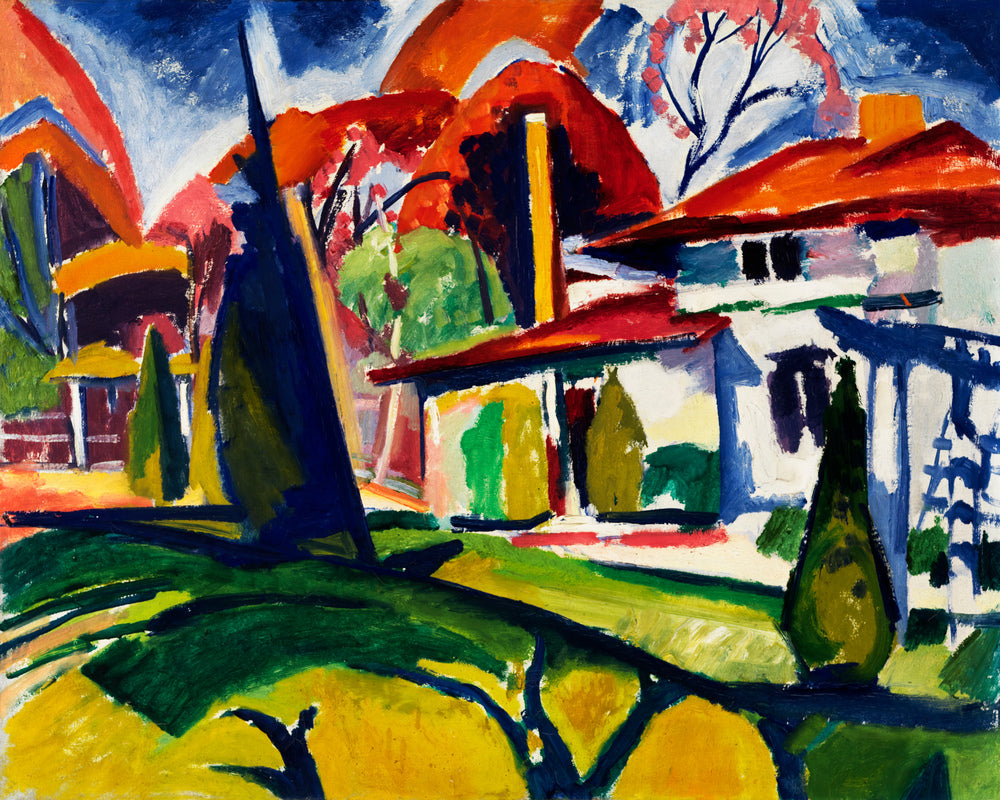 Newmans House by Henry Lyman Saÿen, as an unframed print