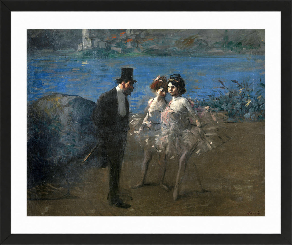Jean-Louis Forain, Dancers — black frame