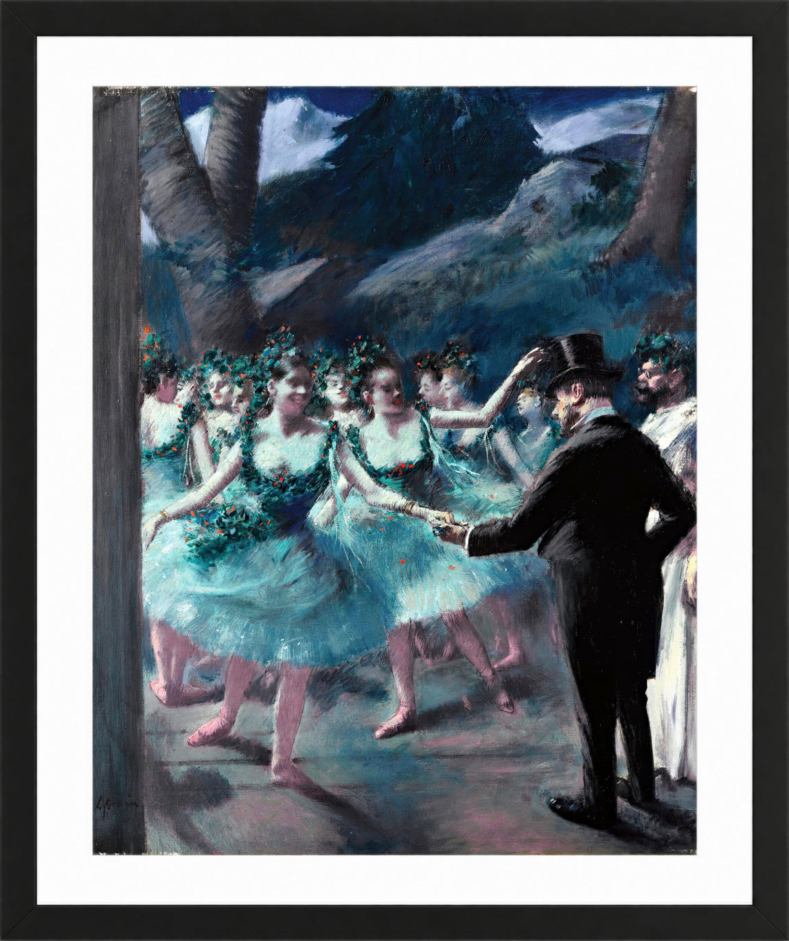 Jean-Louis Forain, Le Ballet — black frame