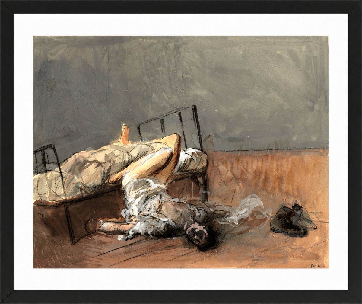 Jean-Louis Forain, The Suicide — black frame