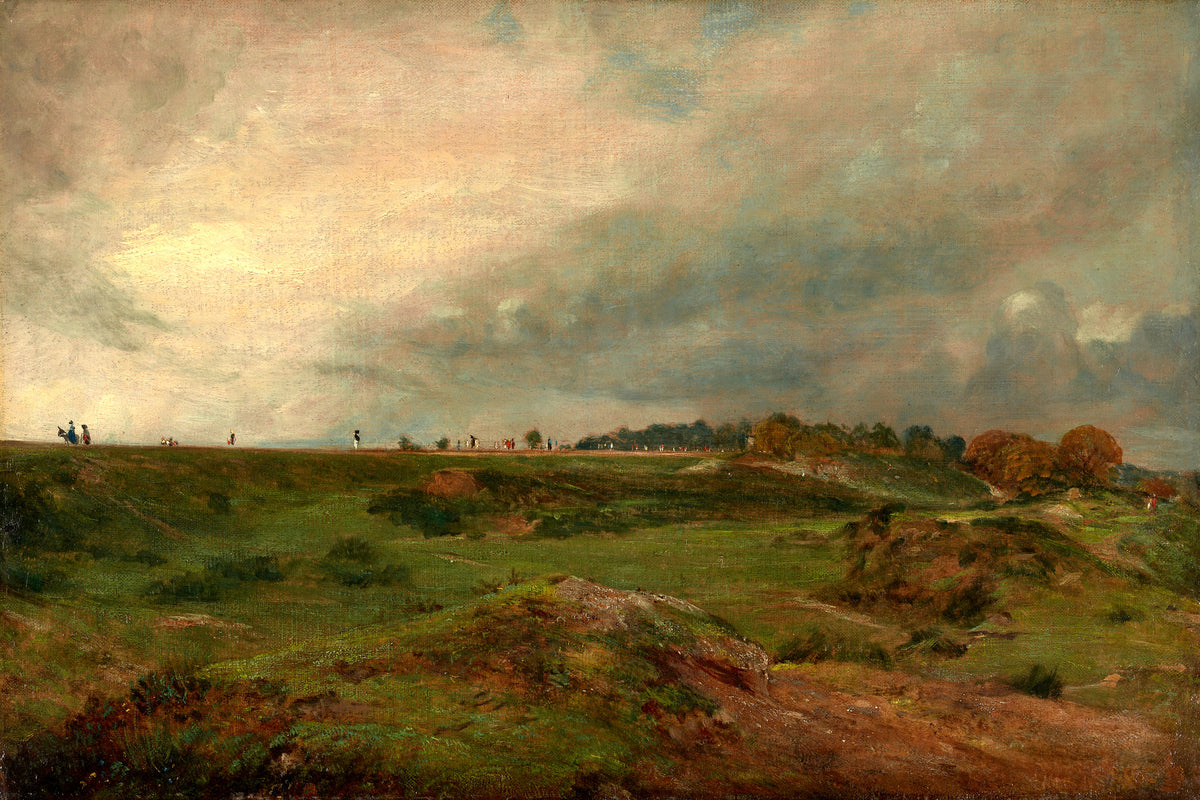 John Constable Print, A Road across Hampstead Heath (ca as an unframed print