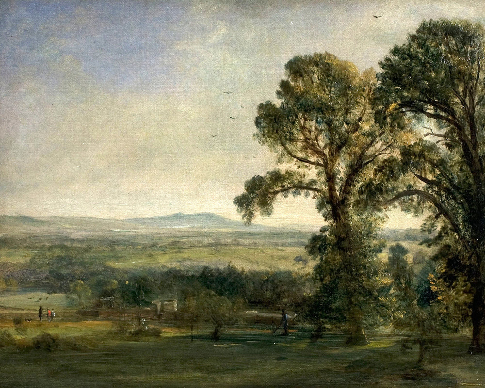 John Constable Print, Bardon Hill, Coleorton Hall (ca as an unframed print