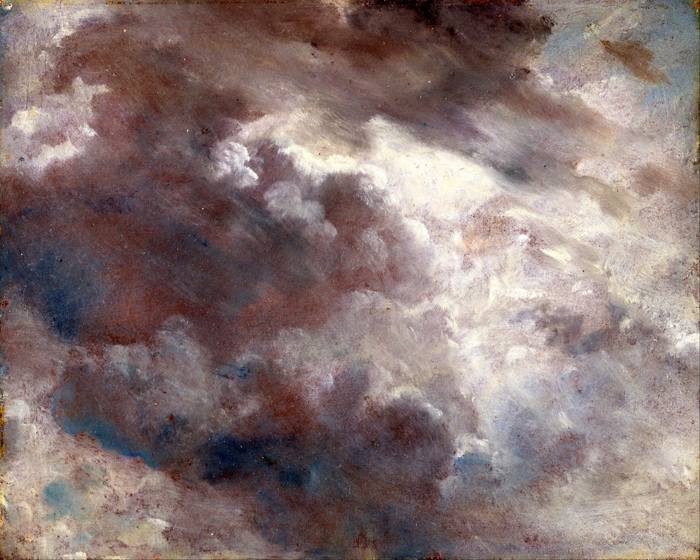 John Constable Print, Cloud Study (ca as an unframed print