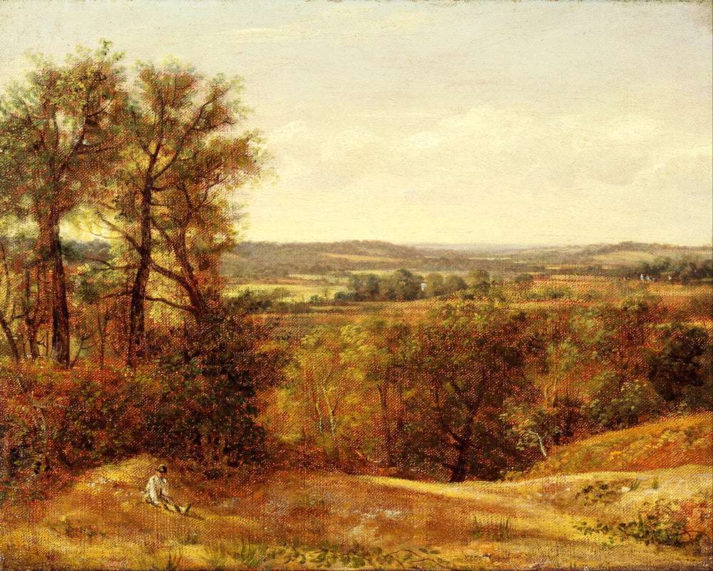 John Constable Print, Dedham Vale (1802) as an unframed print