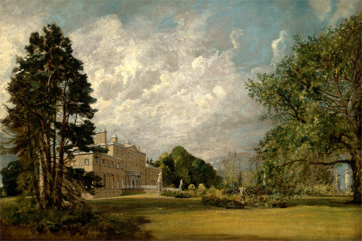 John Constable Print, Malvern Hall, Warwickshire (1820 - 1821) as an unframed print