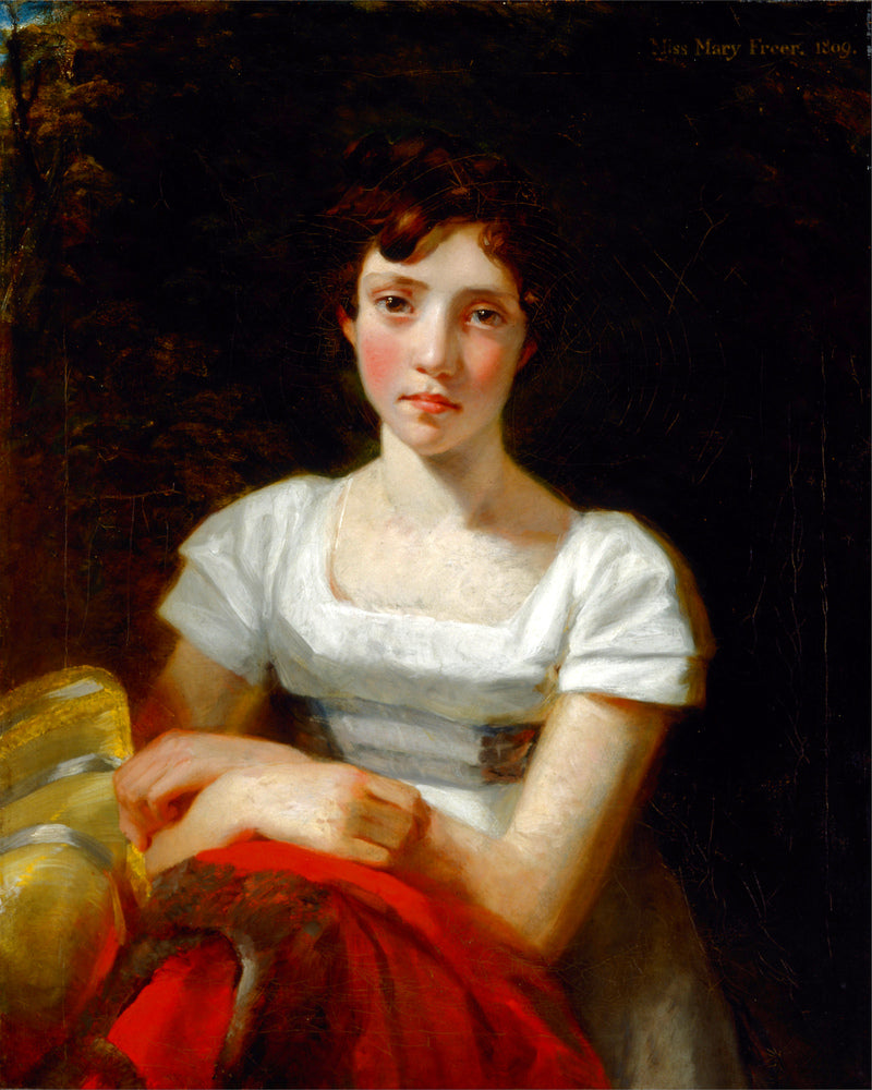 John Constable Print, Mary Freer (1809) as an unframed print