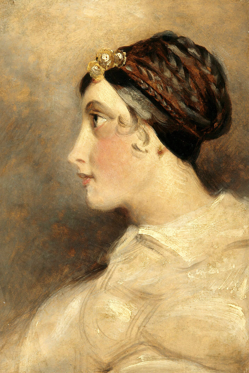 John Constable Print, Portrait Of A Lady as an unframed print