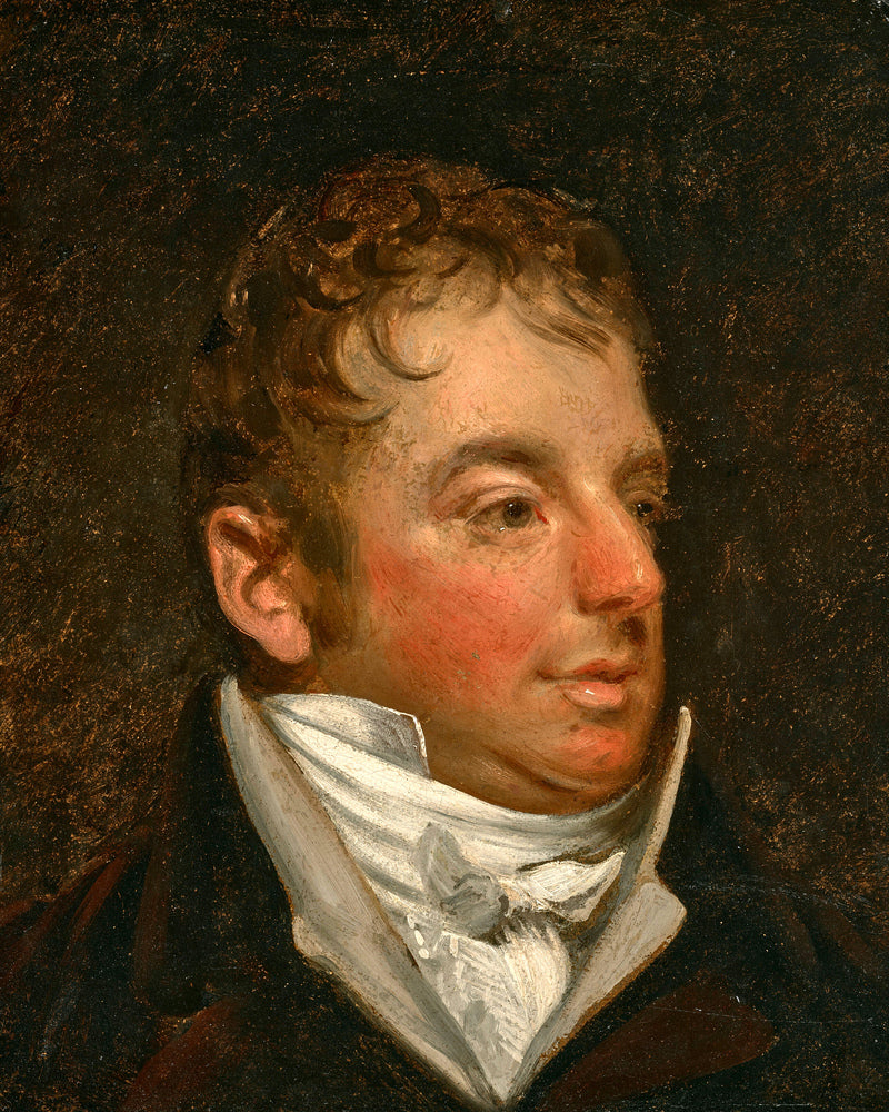 John Constable Print, Portrait of William Travis (c as an unframed print