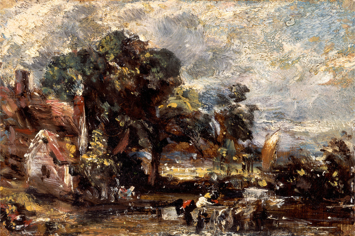 John Constable Print, Sketch for ‘The Haywain’ (ca as an unframed print