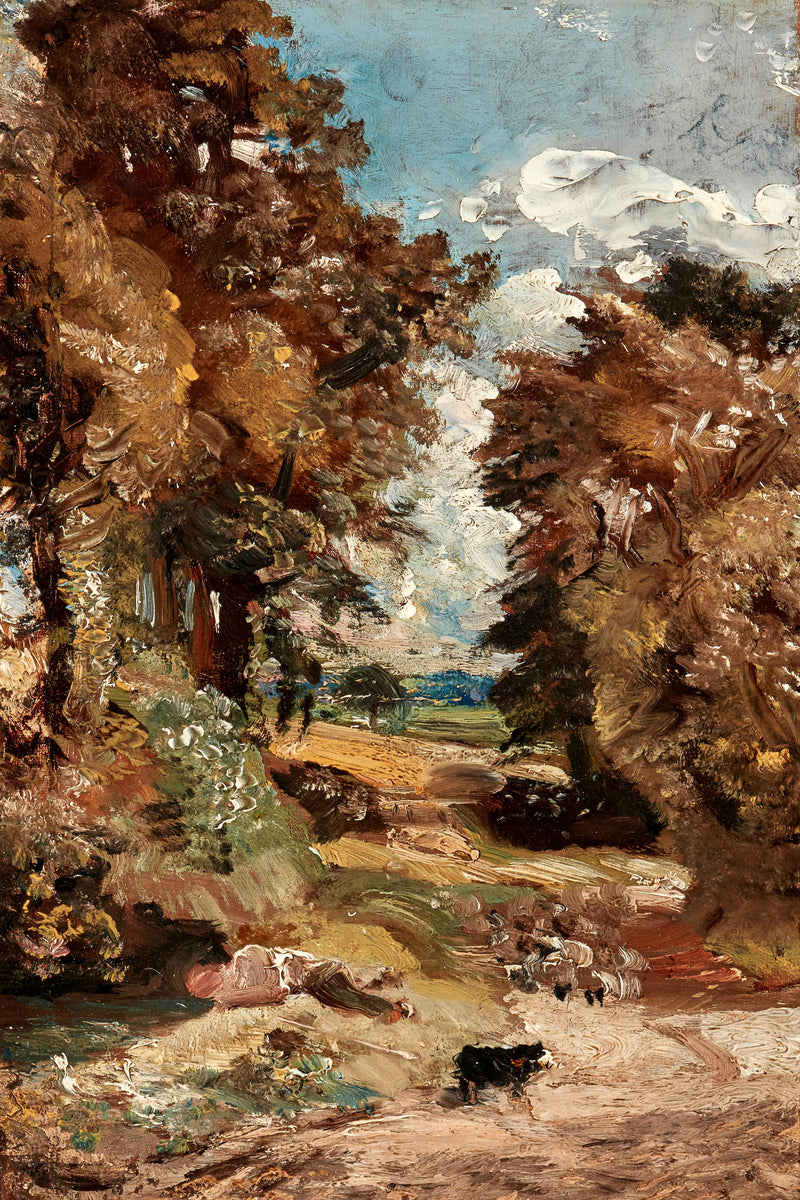 John Constable Print, The Cornfield (1816) as an unframed print