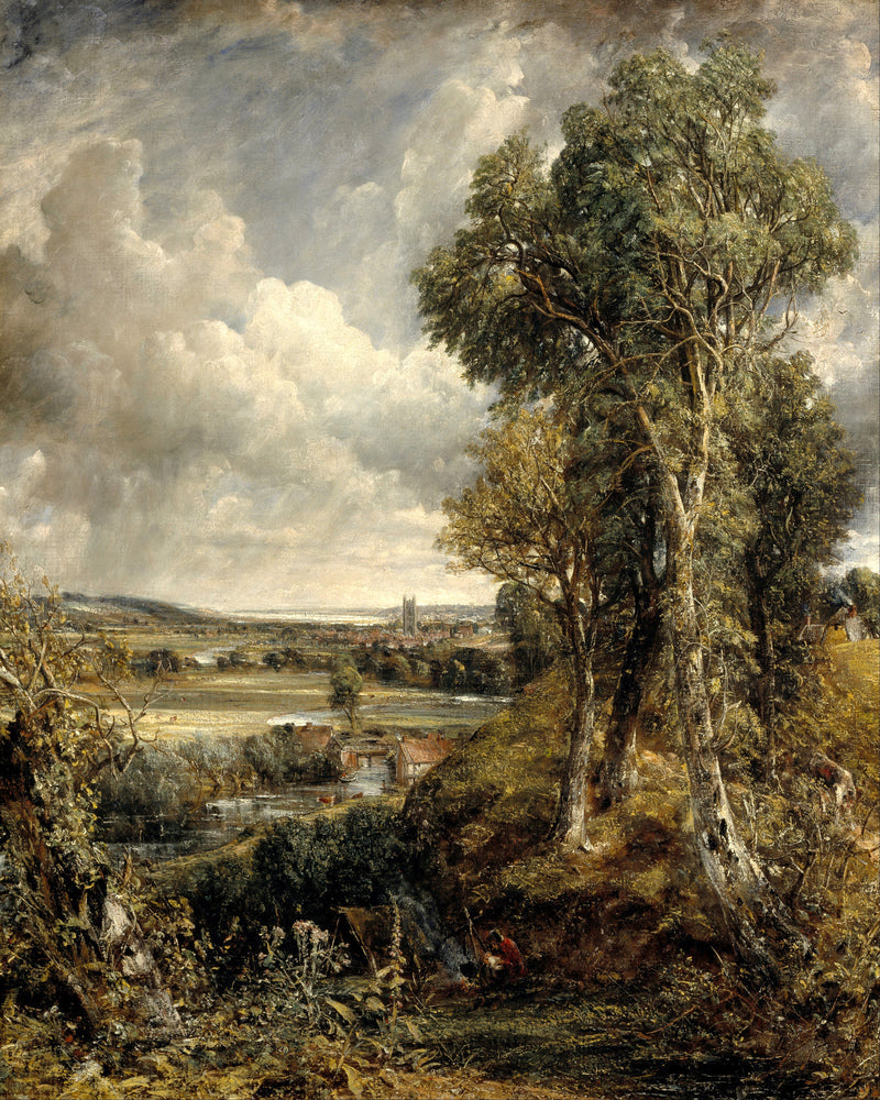 John Constable Print, The Vale of Dedham as an unframed print